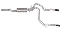 Gibson 07-12 Chevrolet Avalanche LS 5.3L 2.25in Cat-Back Dual Split Exhaust - Aluminized - Crew Original