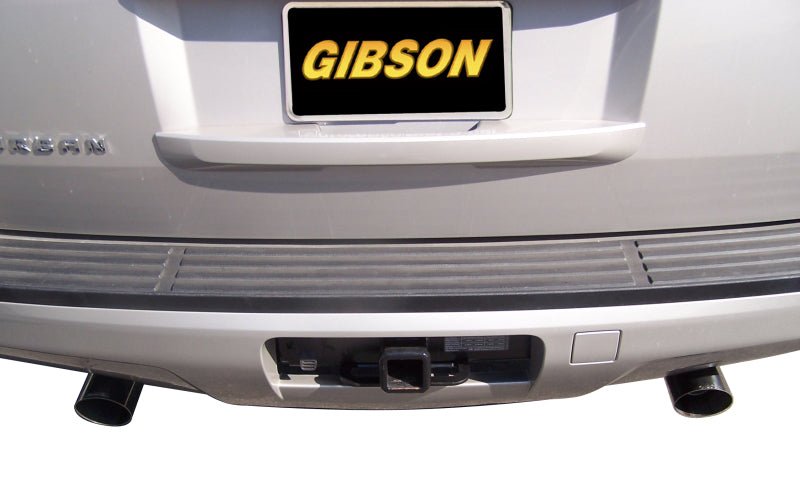 Gibson 07-12 Chevrolet Avalanche LS 5.3L 2.25in Cat-Back Dual Split Exhaust - Aluminized - Crew Original