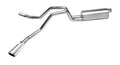 Gibson 10-13 Chevrolet Silverado 1500 LS 4.8L 2.25in Cat-Back Dual Extreme Exhaust - Stainless - Crew Original
