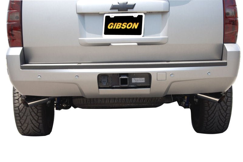 Gibson 10-14 Chevrolet Tahoe LS 5.3L 2.25in Cat-Back Dual Extreme Exhaust - Stainless - Crew Original