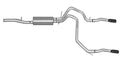 Gibson 10-19 Chevrolet Tahoe LS 5.3L 2.25in Cat-Back Dual Split Exhaust - Stainless - Crew Original
