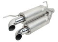 Gibson 11-13 Polaris Ranger RZR XP 900 Base Dual Exhaust - Stainless - Crew Original