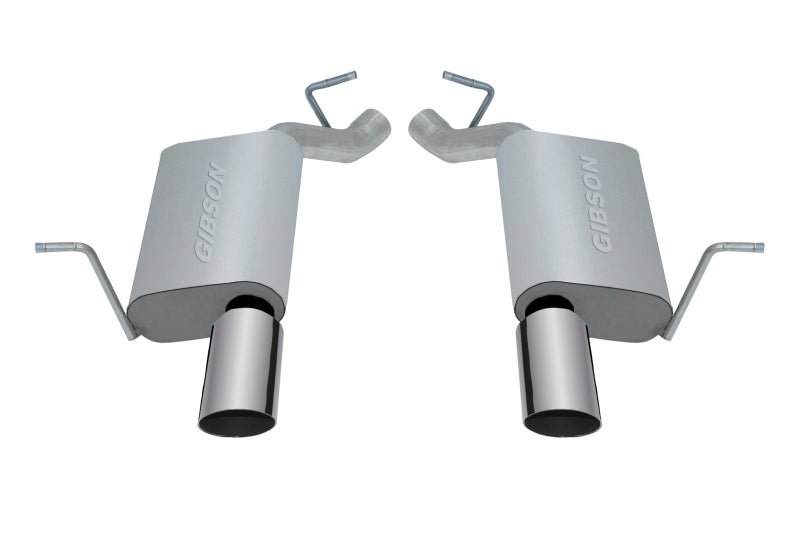 Gibson 11-18 Dodge Durango R/T 5.7L 2.25in Axle-Back Dual Exhaust - Stainless - Crew Original