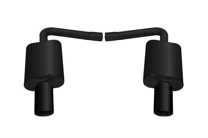 Gibson 11-18 Ford Explorer Base 3.5L 2.25in Axle-Back Dual Exhaust - Black Elite - Crew Original