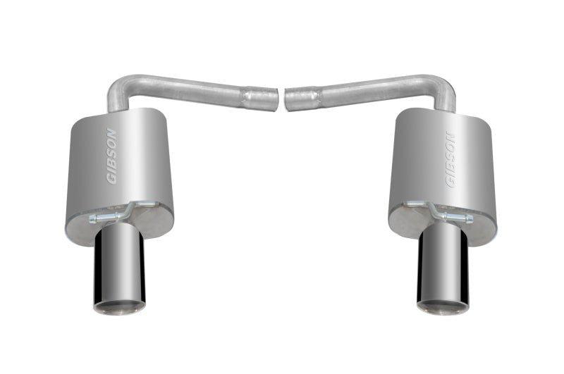 Gibson 11-18 Ford Explorer Base 3.5L 2.25in Axle-Back Dual Exhaust - Stainless - Crew Original
