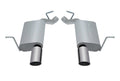 Gibson 11-18 Jeep Grand Cherokee Laredo 3.6L 2.25in Axle-Back Dual Exhaust - Stainless - Crew Original