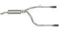 Gibson 11-18 Ram 1500 Big Horn 5.7L 2.5in Cat-Back Dual Split Exhaust - Stainless - Crew Original
