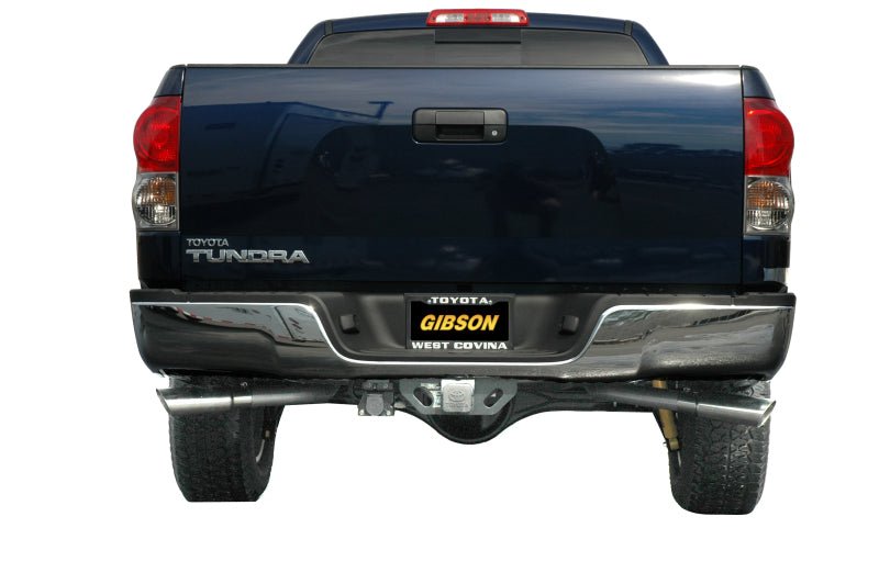 Gibson 14-19 Toyota Tundra SR 4.6L 2.5in Cat-Back Dual Extreme Exhaust - Stainless - Crew Original