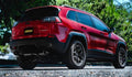 Gibson 14-20 Jeep Cherokee 3.2L 2.5in/2.25in Cat-Back Dual Split Exhaust - Stainless - Crew Original
