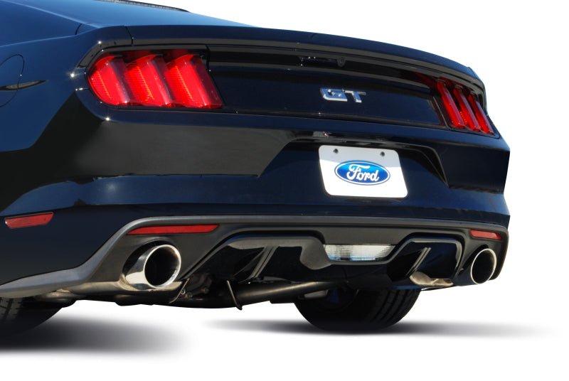 Gibson 15-17 Ford Mustang GT 5.0L 3in Cat-Back Dual Exhaust - Stainless - Crew Original