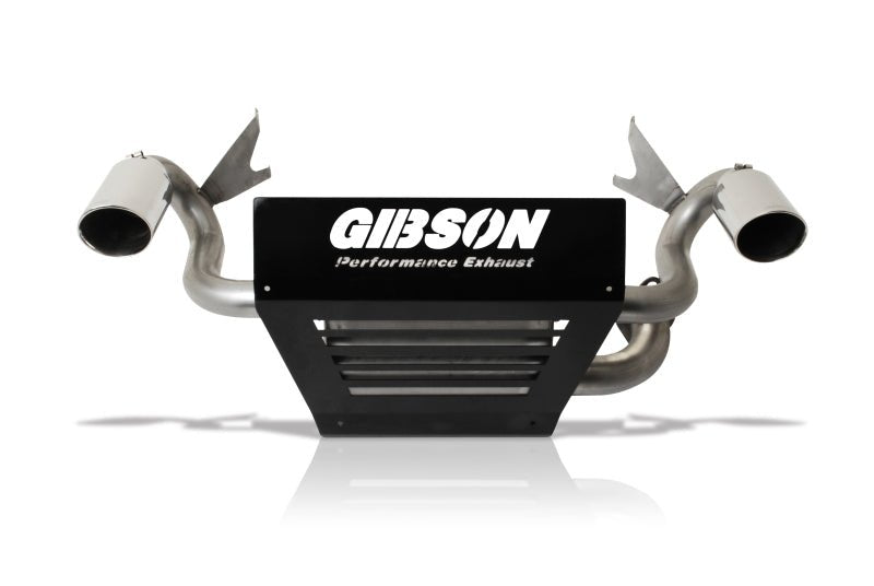 Gibson 16-18 Polaris RZR XP Turbo EPS Base 2.25in Dual Exhaust - Stainless - Crew Original