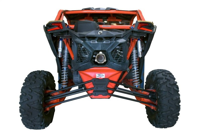 Gibson 17-20 Can-Am Maverick X3 Turbo Base 2.5in Single Exhaust - Stainless - Crew Original
