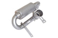 Gibson 17-20 Can-Am Maverick X3 Turbo Base 2.5in Single Exhaust - Stainless - Crew Original