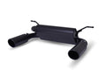 Gibson 18-22 Jeep Wrangler JL Rubicon 3.6L 2.5in Cat-Back Dual Split Exhaust - Black Elite (Ceramic) - Crew Original