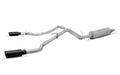 Gibson 19-22 Ford Ranger Lariat 2.3L 2.5in Cat-Back Dual Sport Exhaust - Black Elite - Crew Original