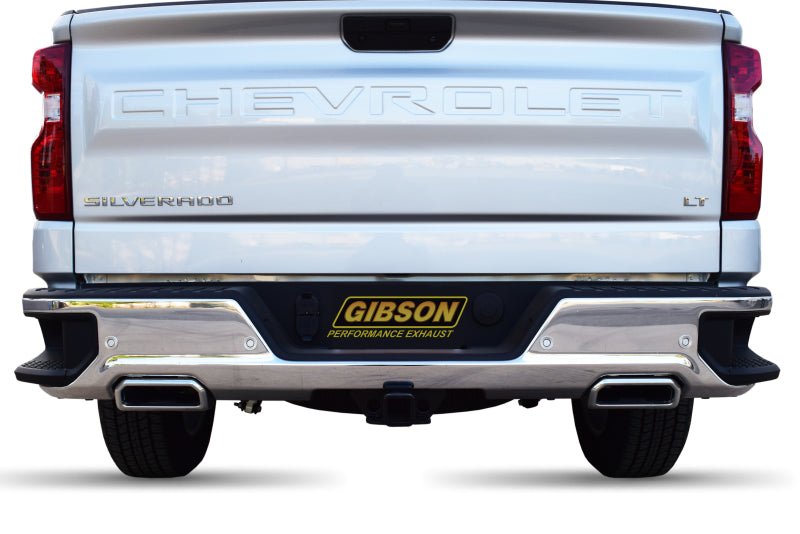 Gibson 19-22 GMC Sierra 1500 Denali 5.3L 3in/2.5in Cat-Back Dual Split Exhaust - Stainless - Crew Original