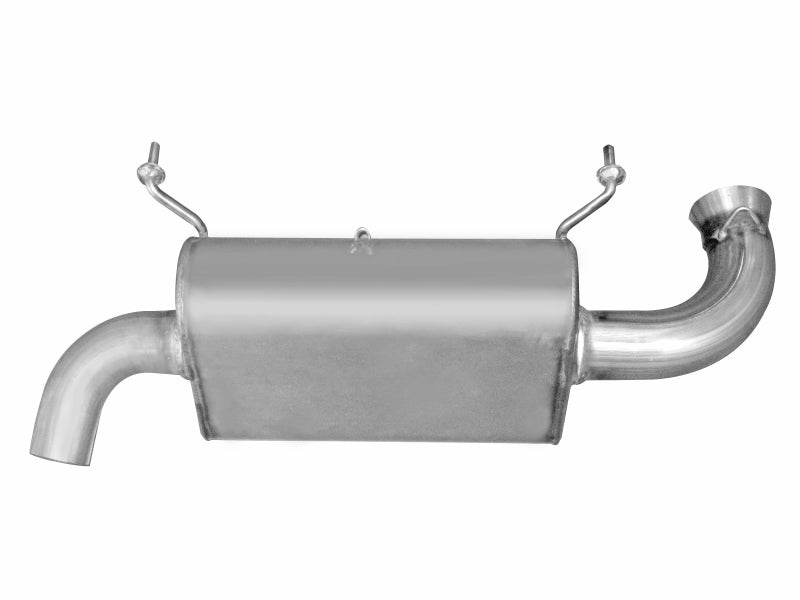 Gibson 2014 Polaris RZR XP 1000 EPS Base 2.25in Single Exhaust - Stainless - Crew Original