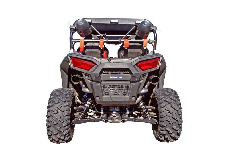Gibson 2015 Polaris RZR S 900 Base 2.25in Dual Exhaust - Stainless - Crew Original