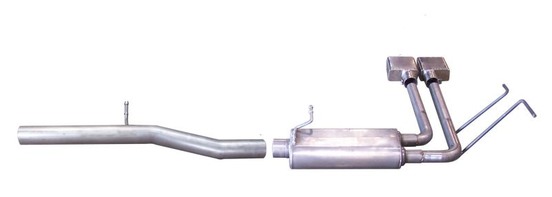 Gibson 2017 GMC Sierra 1500 Base 5.3L 3in/2in Cat-Back Super Truck Exhaust - Stainless - Crew Original