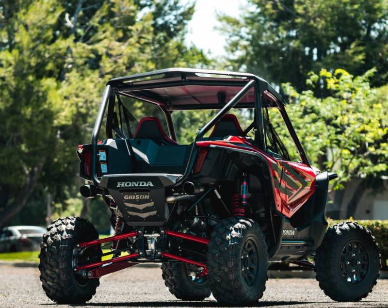 Gibson 2019 Honda Talon 1000R/X 2.25in Dual Exhaust - Black Ceramic - Crew Original