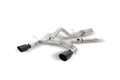 Gibson 2021+ Ford Bronco 4-DR 2.7L 4WD 2.5in Black Elite Cat-Back Dual Split Exhaust - Stainless - Crew Original