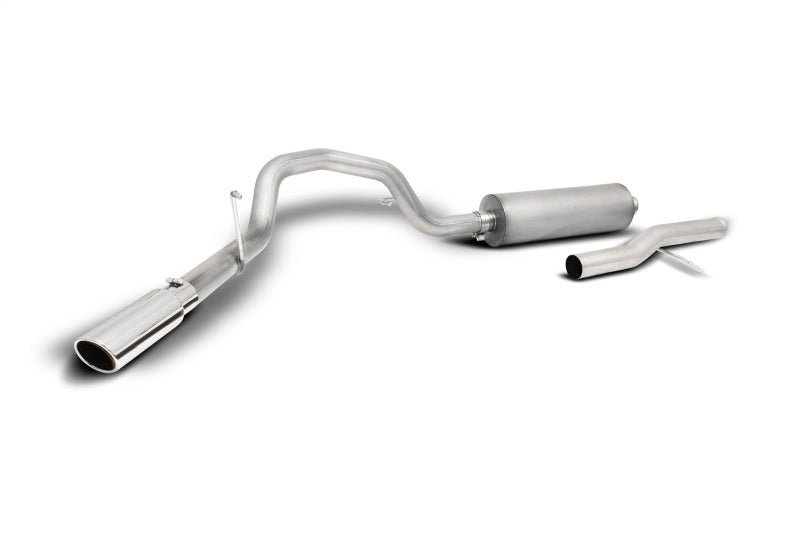 Gibson 21-22 GMC Yukon/Chevy Tahoe 5.3L 2/4WD Cat-Back Single Exhaust System - Stainless - Crew Original