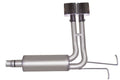 Gibson 94-96 Dodge Ram 1500 Base 3.9L 2.5in Cat-Back Super Truck Exhaust - Aluminized - Crew Original