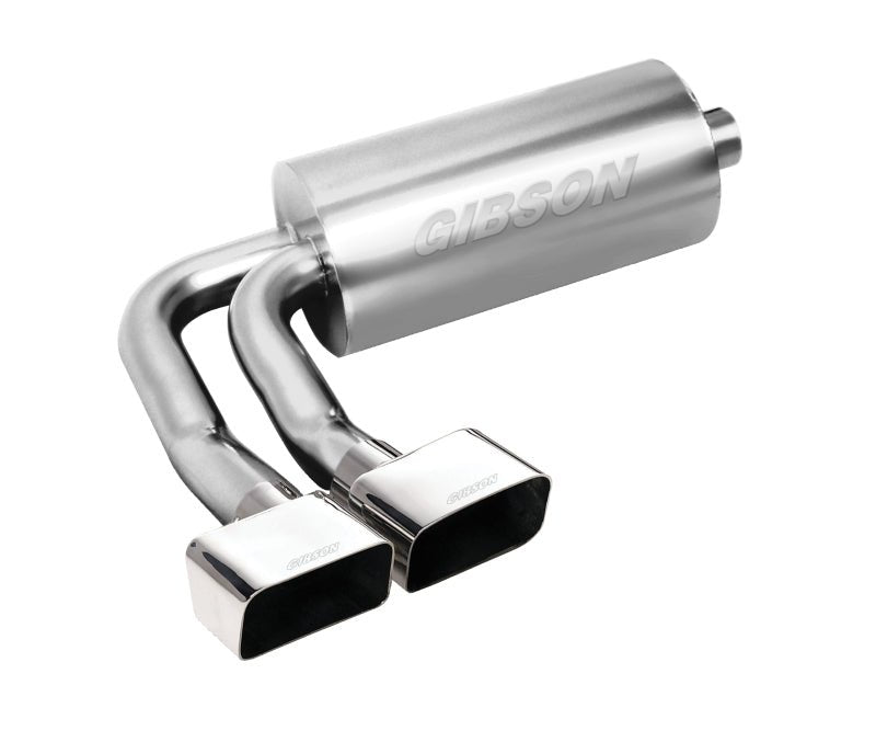 Gibson 99-05 Chevrolet Silverado 1500 Base 4.3L 2.5in Cat-Back Super Truck Exhaust - Stainless - Crew Original
