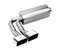 Gibson 99-05 Chevrolet Silverado 1500 Base 4.3L 2.5in Cat-Back Super Truck Exhaust - Stainless - Crew Original