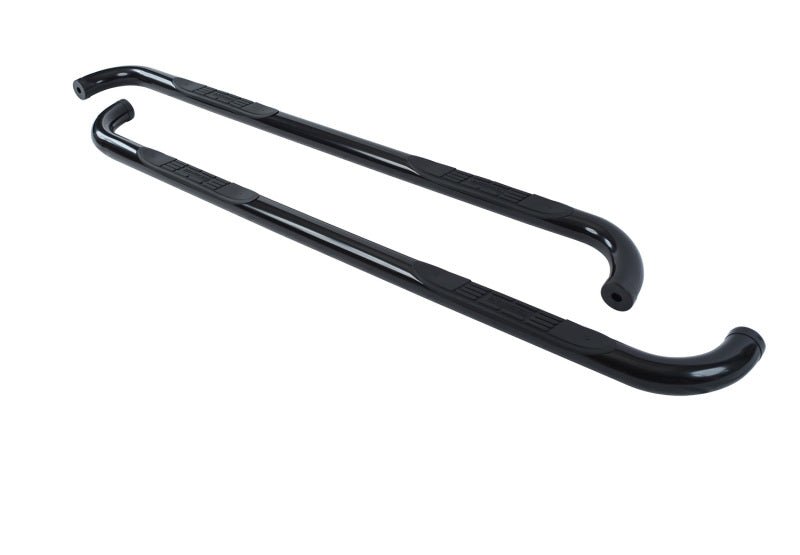 Go Rhino 01-13 Chevrolet Silverado 2500HD/3500 4000 Series SideSteps - Cab Length - Black - Crew Original