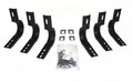 Go Rhino 07-10 Chevrolet Silverado 2500HD/3500HD Brackets for OE Xtreme Cab Length SideSteps - Crew Original