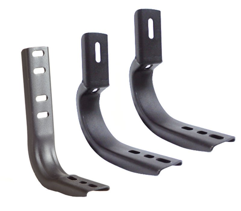 Go Rhino 07-10 Chevrolet Silverado 2500HD/3500HD Brackets for OE Xtreme Cab Length SideSteps - Crew Original