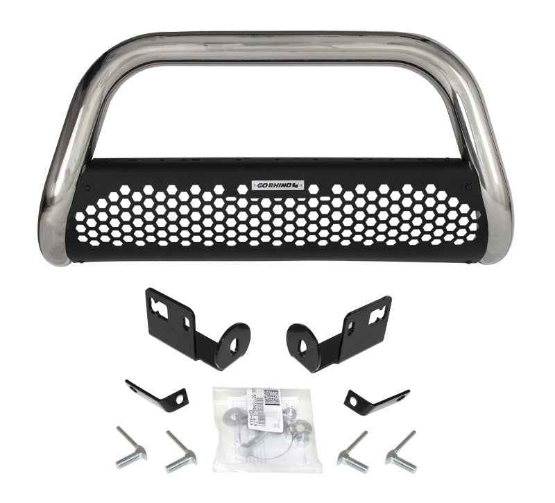 Go Rhino 07-13 Chevy Avalanche RHINO! Charger 2 RC2 Complete Kit w/Front Guard + Brkts - Crew Original