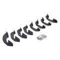 Go Rhino 07-21 Toyota Tundra DC/CC 4DR Mounting Brackets(V-Series V3/RB10 Slim/RB20 Slim) - Tex. Blk - Crew Original