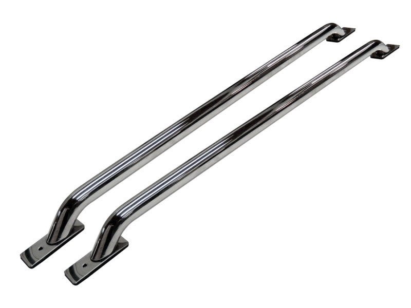 Go Rhino 09-09 Dodge Ram 1500/2500HD/3500HD Stake Pocket Bed Rails - Chrome - Crew Original