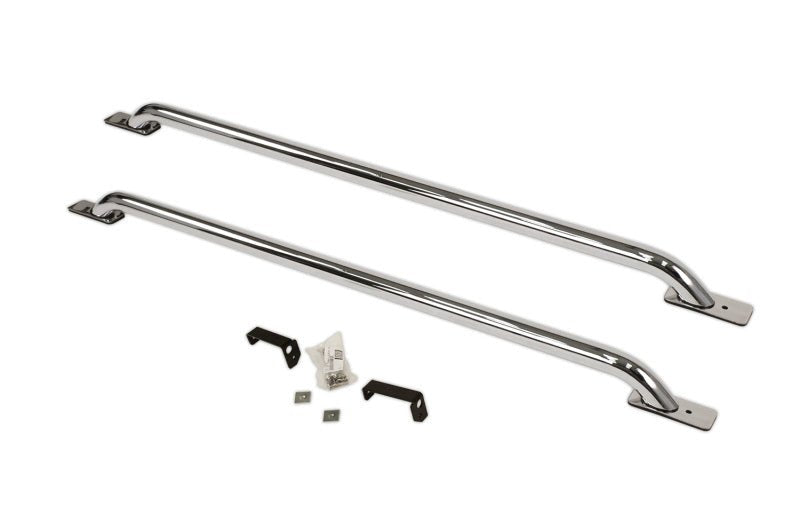 Go Rhino 09-09 Dodge Ram 1500/2500HD/3500HD Stake Pocket Bed Rails - SS - Crew Original