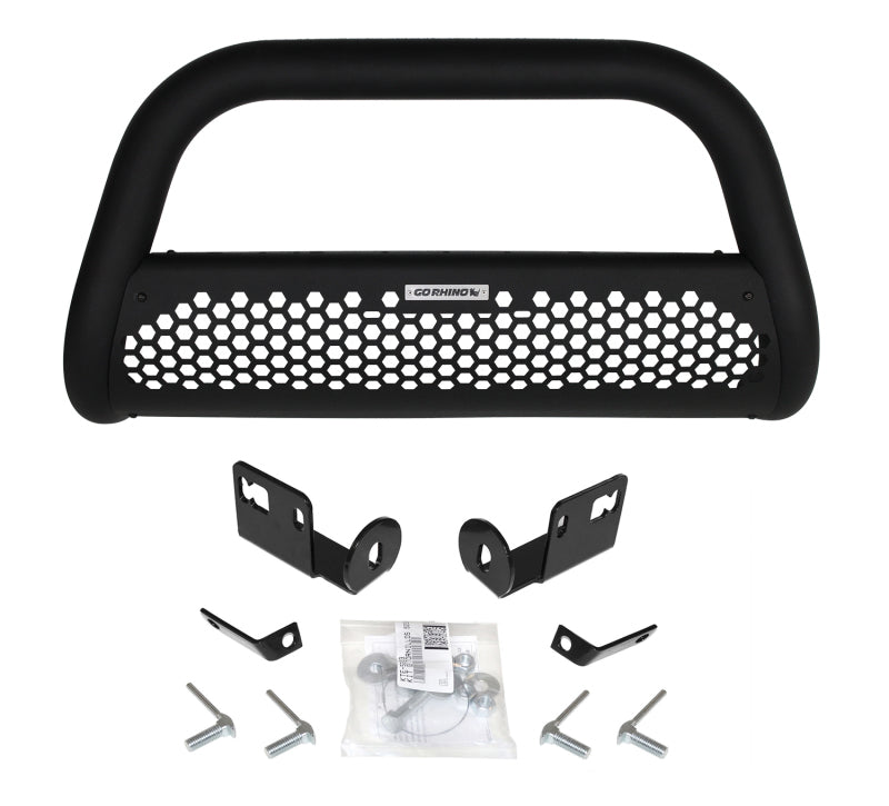Go Rhino 10-19 Ram Ram 1500 /1500 Classic RHINO! Charger 2 RC2 Complete Kit w/Front Guard + Brkts - Crew Original