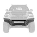 Go Rhino 16-21 Toyota Tacoma Element Front Bumper with Fixed Light Bar Mount Textured Black - Crew Original