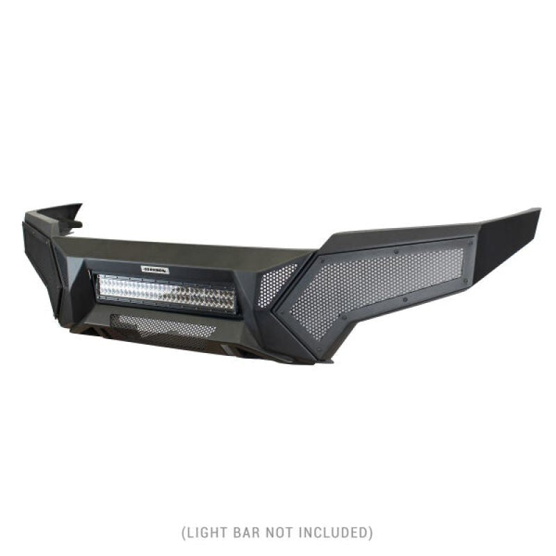 Go Rhino 16-21 Toyota Tacoma Element Front Bumper with Fixed Light Bar Mount Textured Black - Crew Original