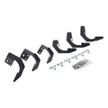 Go Rhino 19-22 Ram 1500 Classic CC/QC 4DR Mtg. Brackets (V-Series V3/RB10 Slim/RB20 Slim) - Tex. Blk - Crew Original