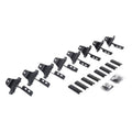 Go Rhino 20-22 Jeep Glatiador JT 4DR Mounting Brackets (V-Series V3/RB10 Slim/RB20 Slim) - Tex. Blk - Crew Original