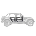 Go Rhino Jeep 07-18 Wrangler JK/ JKU Trailline Replacement Front Tube Door - Crew Original