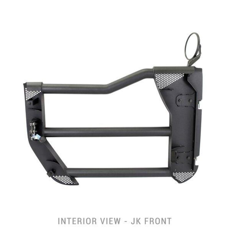 Go Rhino Jeep 07-18 Wrangler JK/ JKU Trailline Replacement Front Tube Door - Crew Original