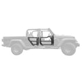 Go Rhino Jeep 18-21 Wrangler JLU/20-21 Gladiator JT Trailline Replacement Front Tube Door - Crew Original