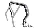Go Rhino RHINO Bed Bar - Rear Main B bar - Black - Crew Original