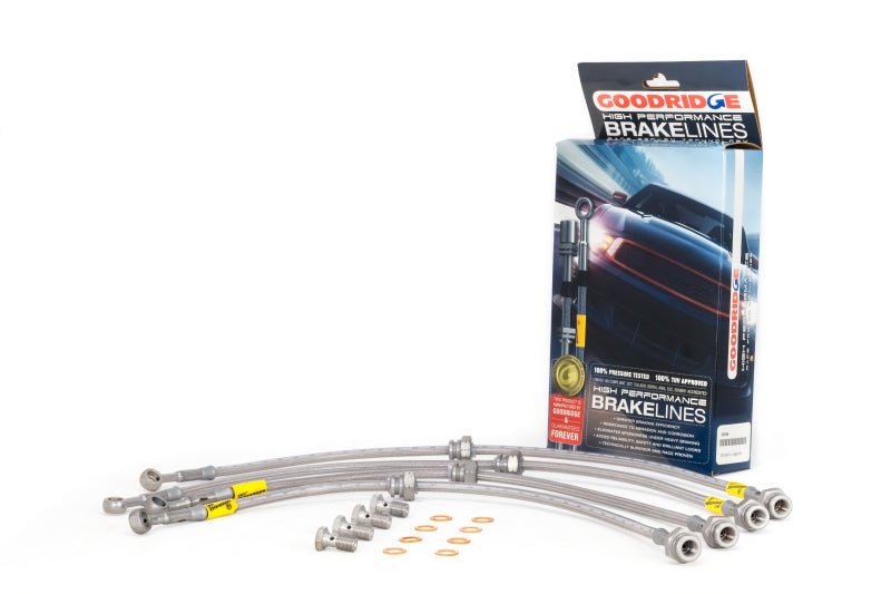 Goodridge 00-06 Nissan Sentra 2.0L w/ ABS incl. SE-R & Spec-V Brake Lines - Crew Original