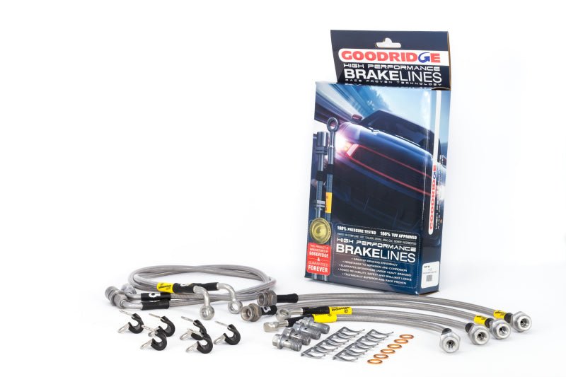 Goodridge 00-06 Tahoe / 00-07 Suburban / 00-05 Escalade All w/ Stablia Track Brake Lines - Crew Original