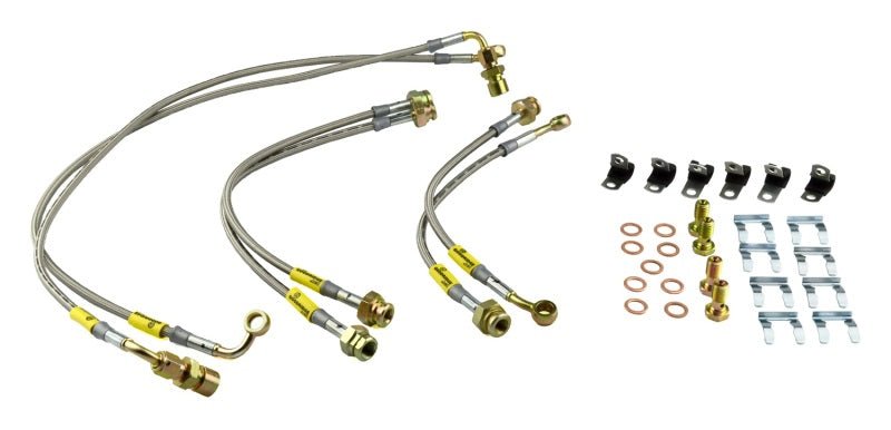 Goodridge 00-06 Tahoe / 00-07 Suburban / 00-05 Escalade All w/ Stablia Track Brake Lines - Crew Original