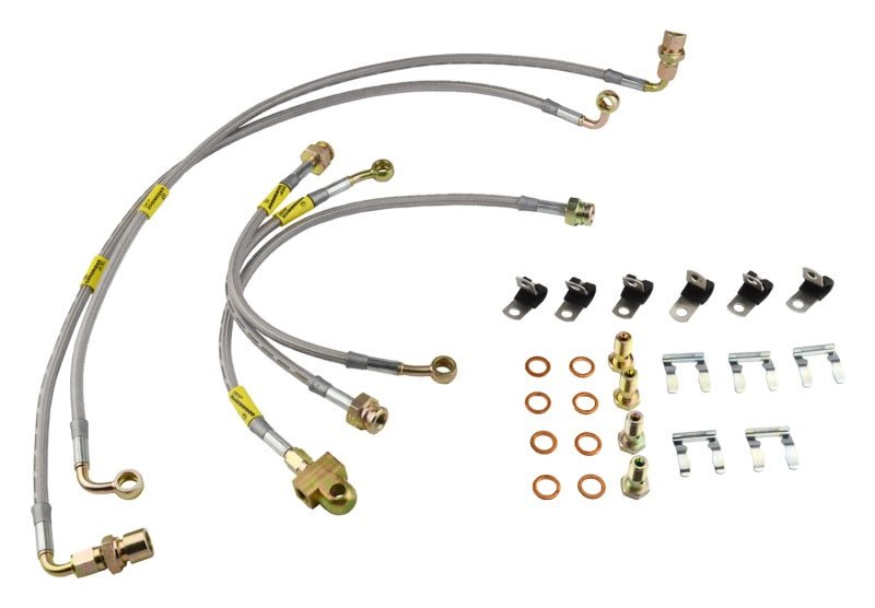 Goodridge 00-06 Tahoe / 00-07 Suburban / 00-05 Escalade All w/o Stablia Track Brake Lines - Crew Original