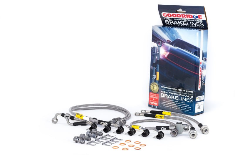 Goodridge 00-06 Tahoe / 00-07 Suburban / 00-05 Escalade All w/o Stablia Track Brake Lines - Crew Original